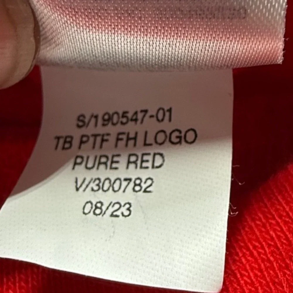 GAP Baby 6-12 Months Red Logo Fleece Hoodie Jogger Sweat‎ Set Outfit Cotton